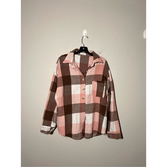 Plaid flannel shacket size XL - Picture 1 of 3